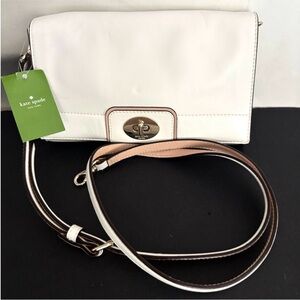 NWT Kate Spade white crossbody bag